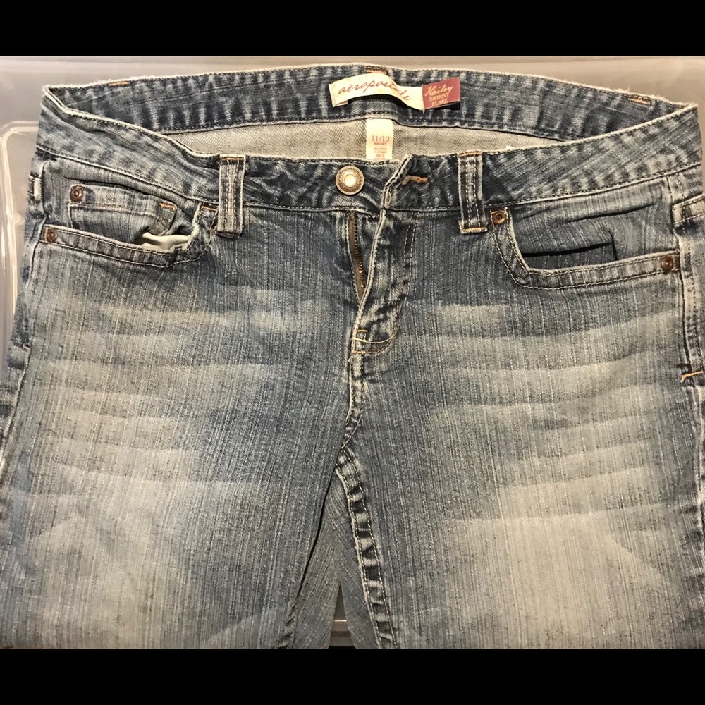 Aeropostale skinny flare jeans
